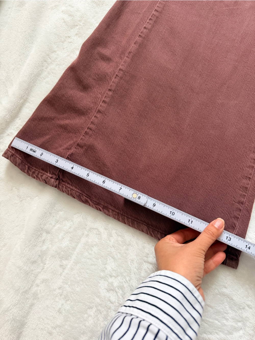 Pilcro Wide-Leg Drawstring Pants in Plum/brown - Picture 12 of 12